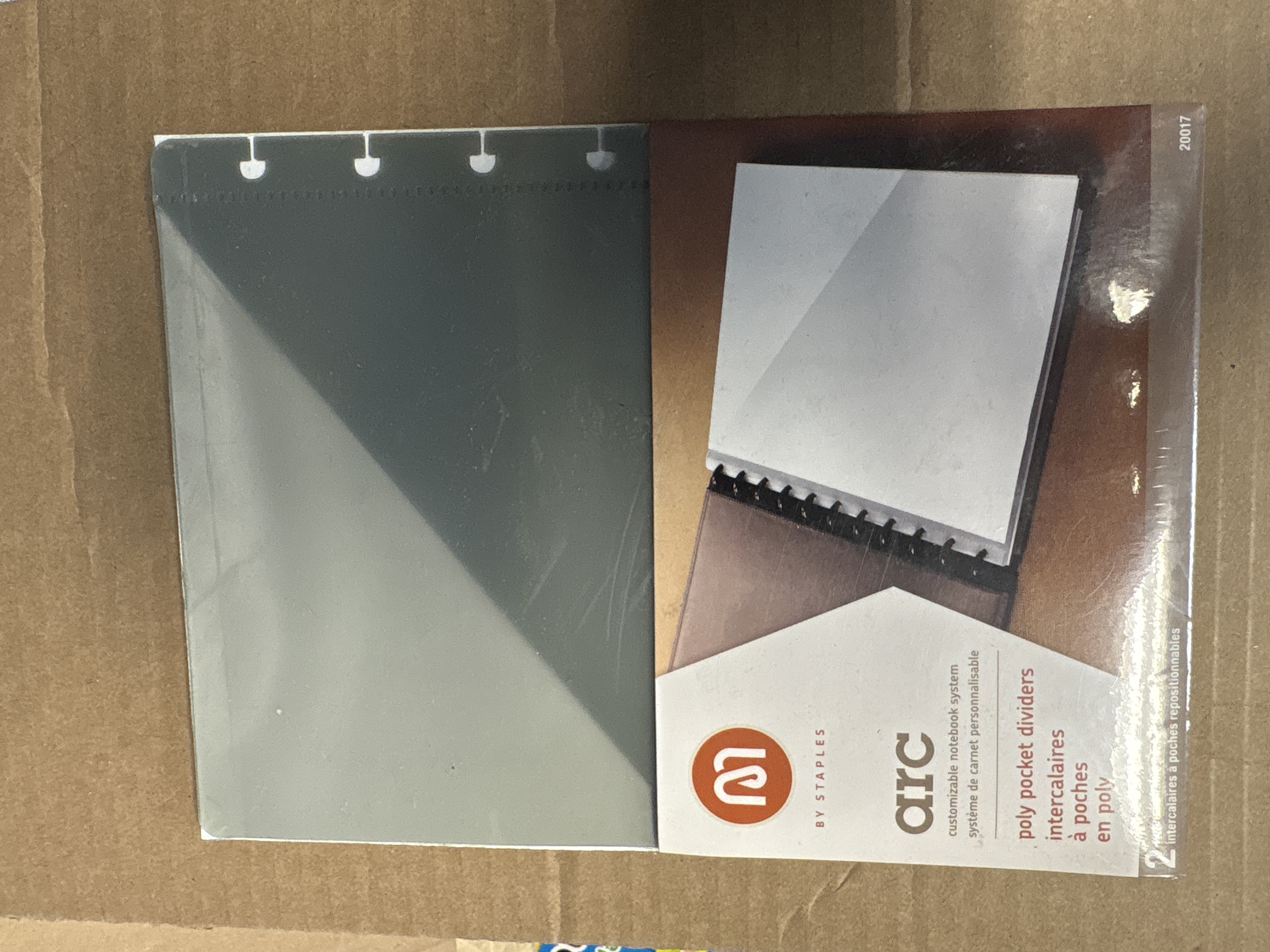 Arc System Pocket Dividers, Smoke, 6-1/5