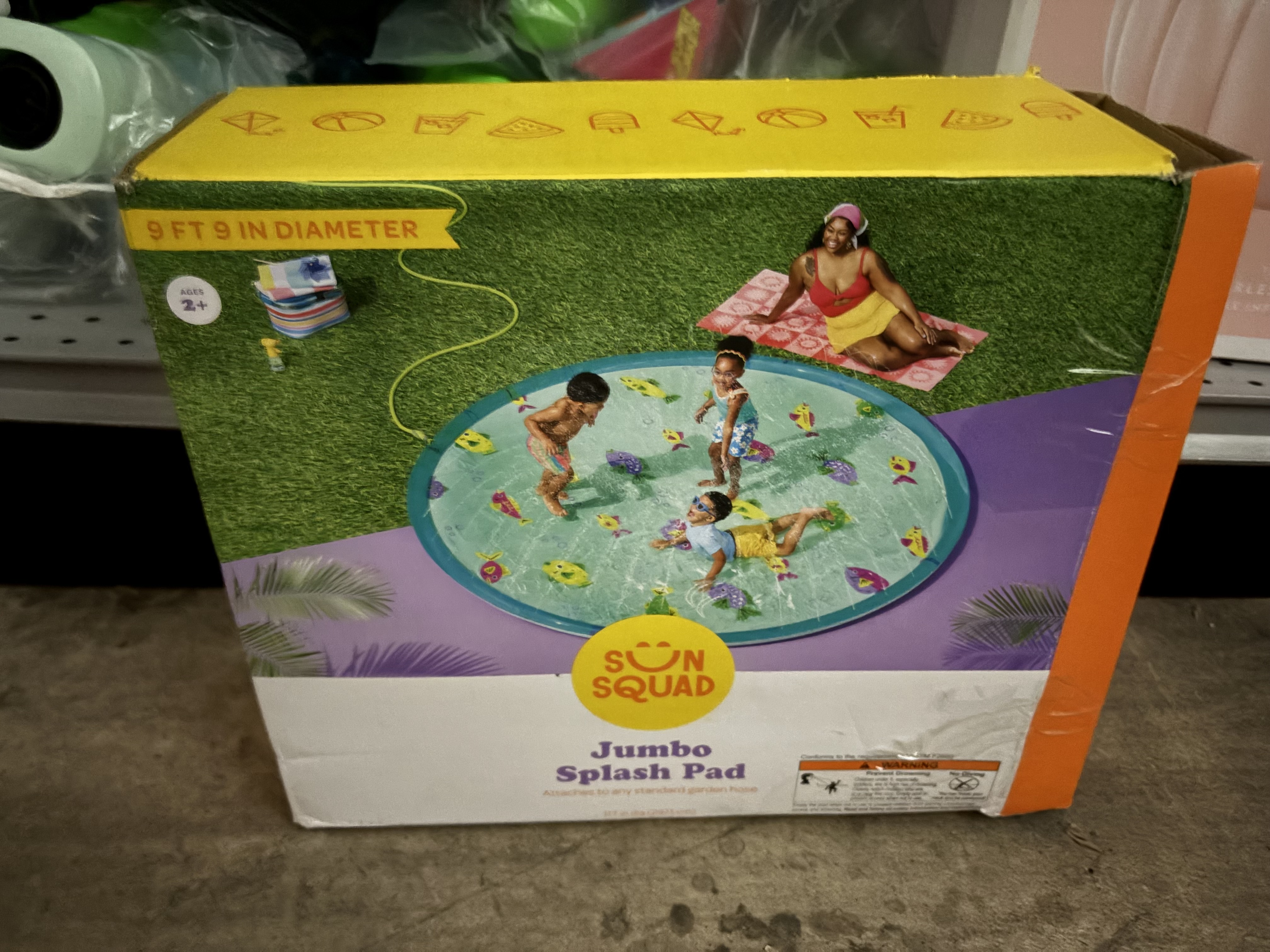 Splash pad