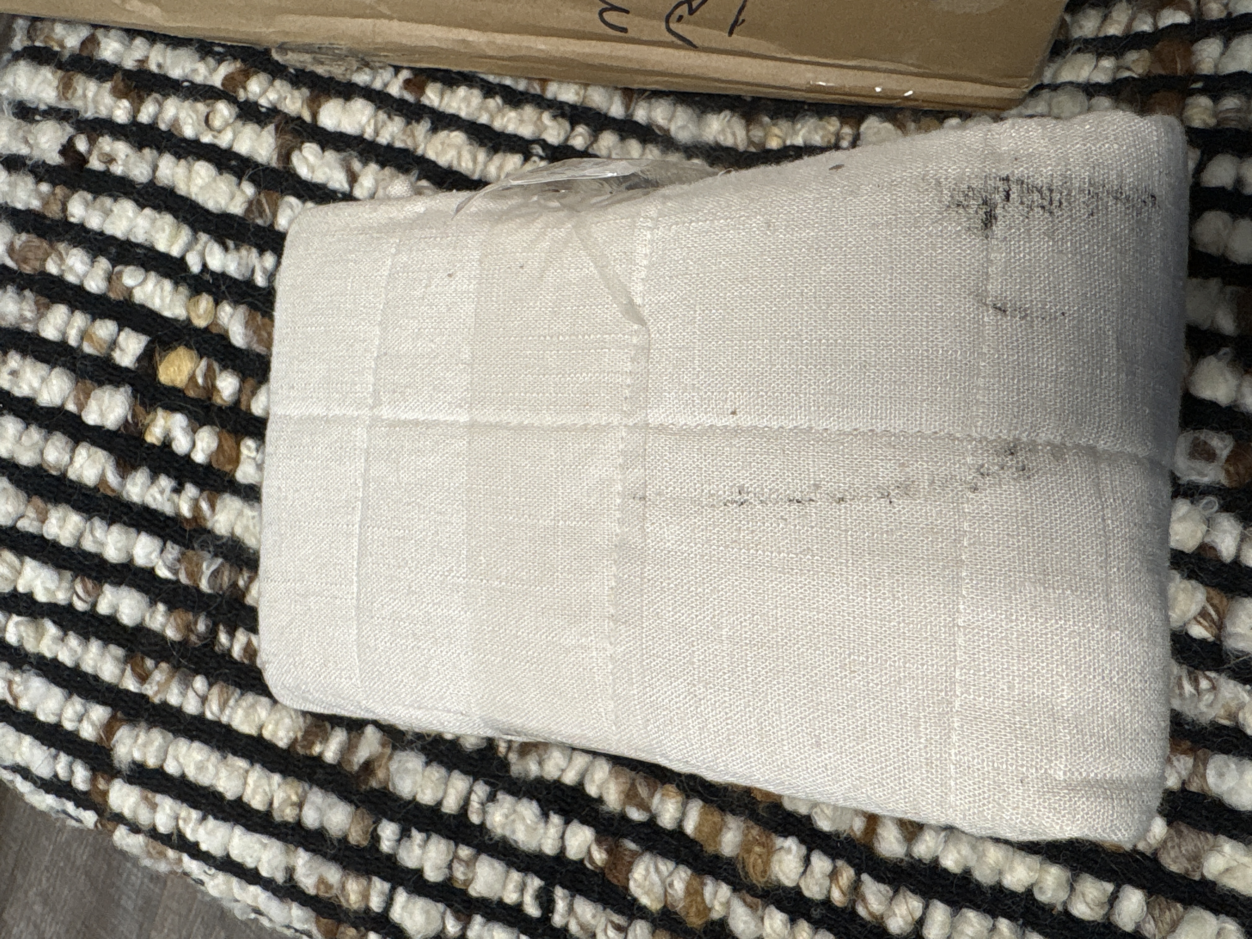 Casaluna King Heavyweight Linen Blend Quilt Pillow Sham Natural