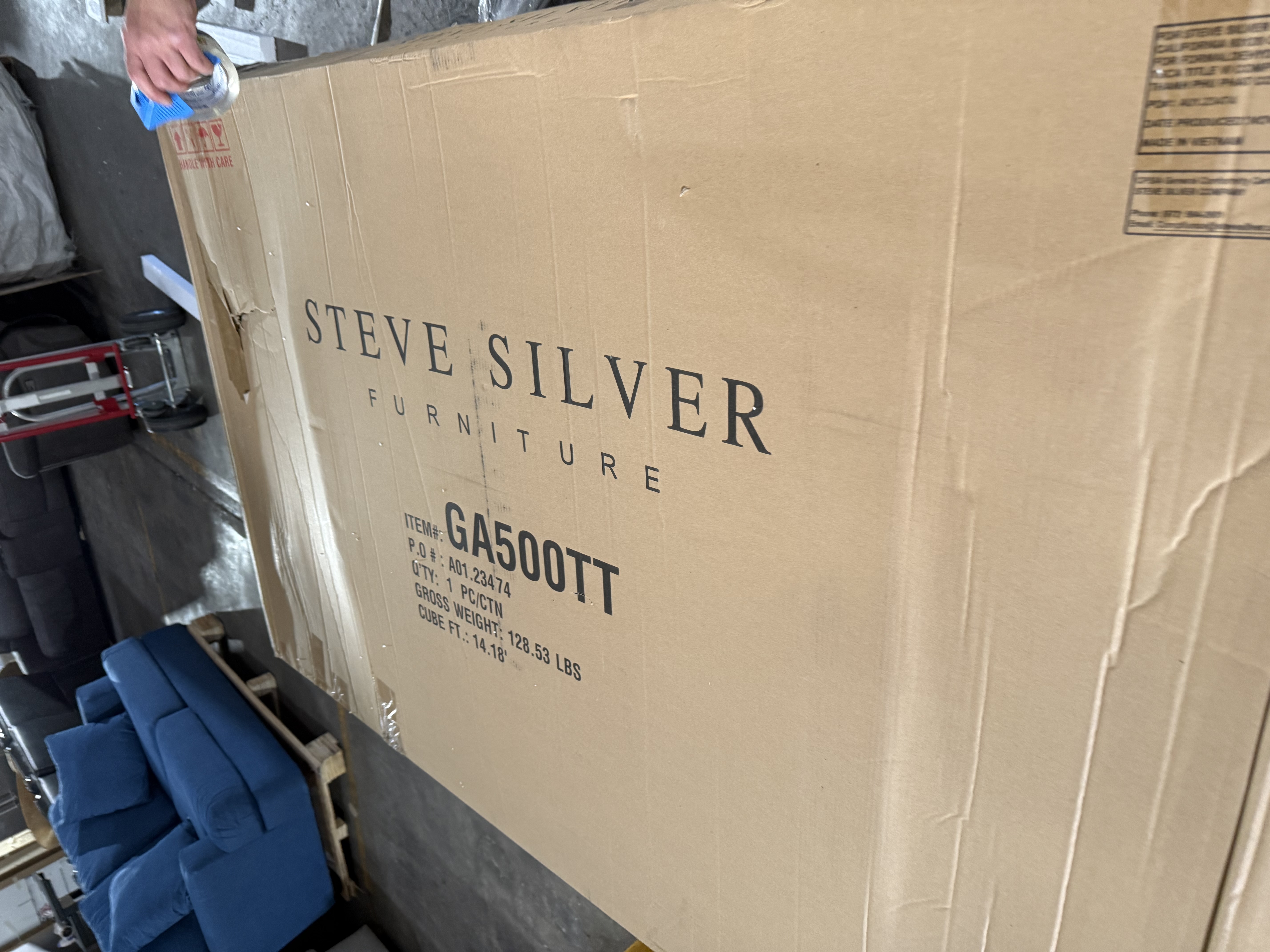 Steve Silver Furniture Garland Dining Table Top