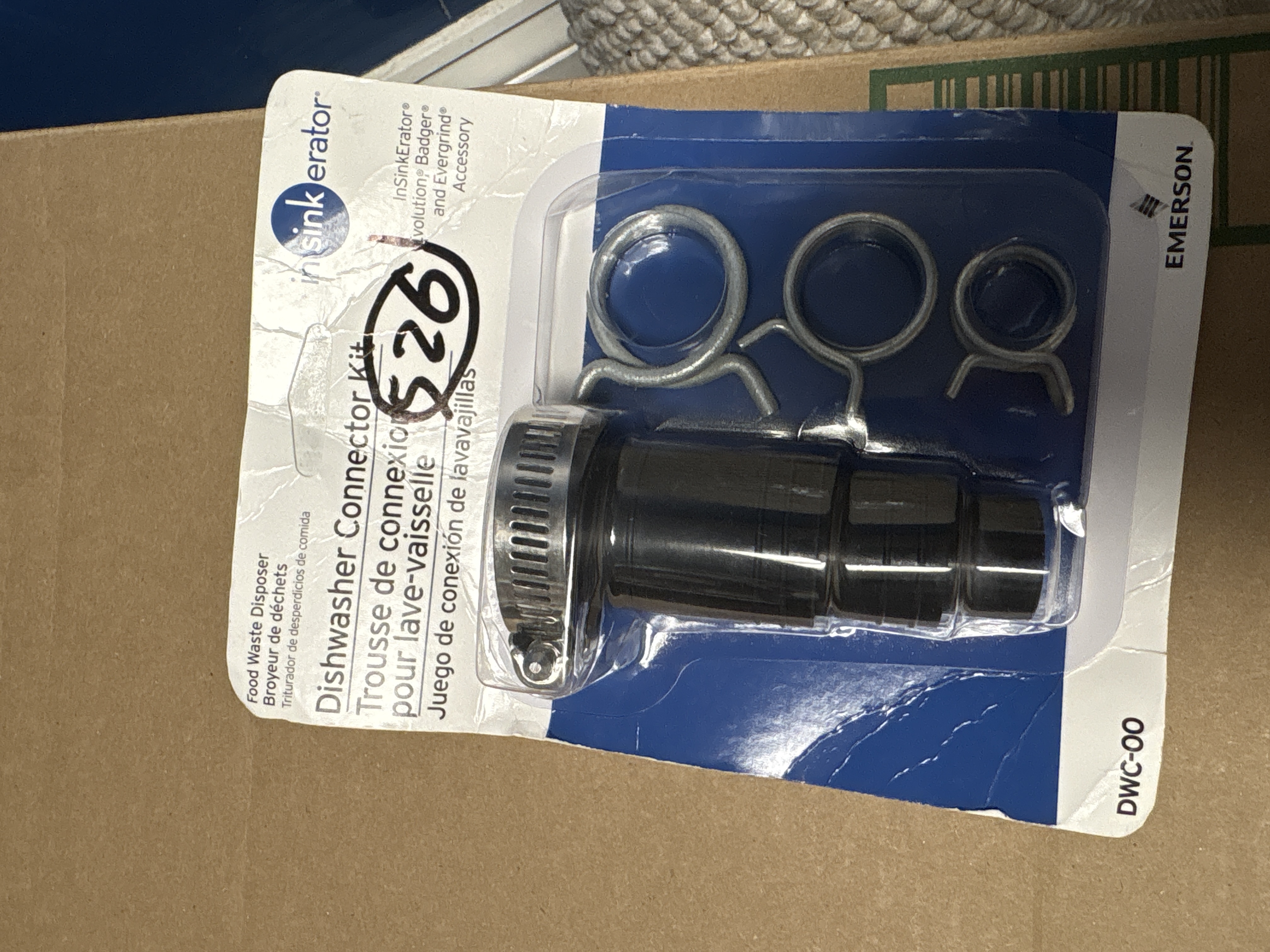 InSinkErator Dishwasher Connector Kit