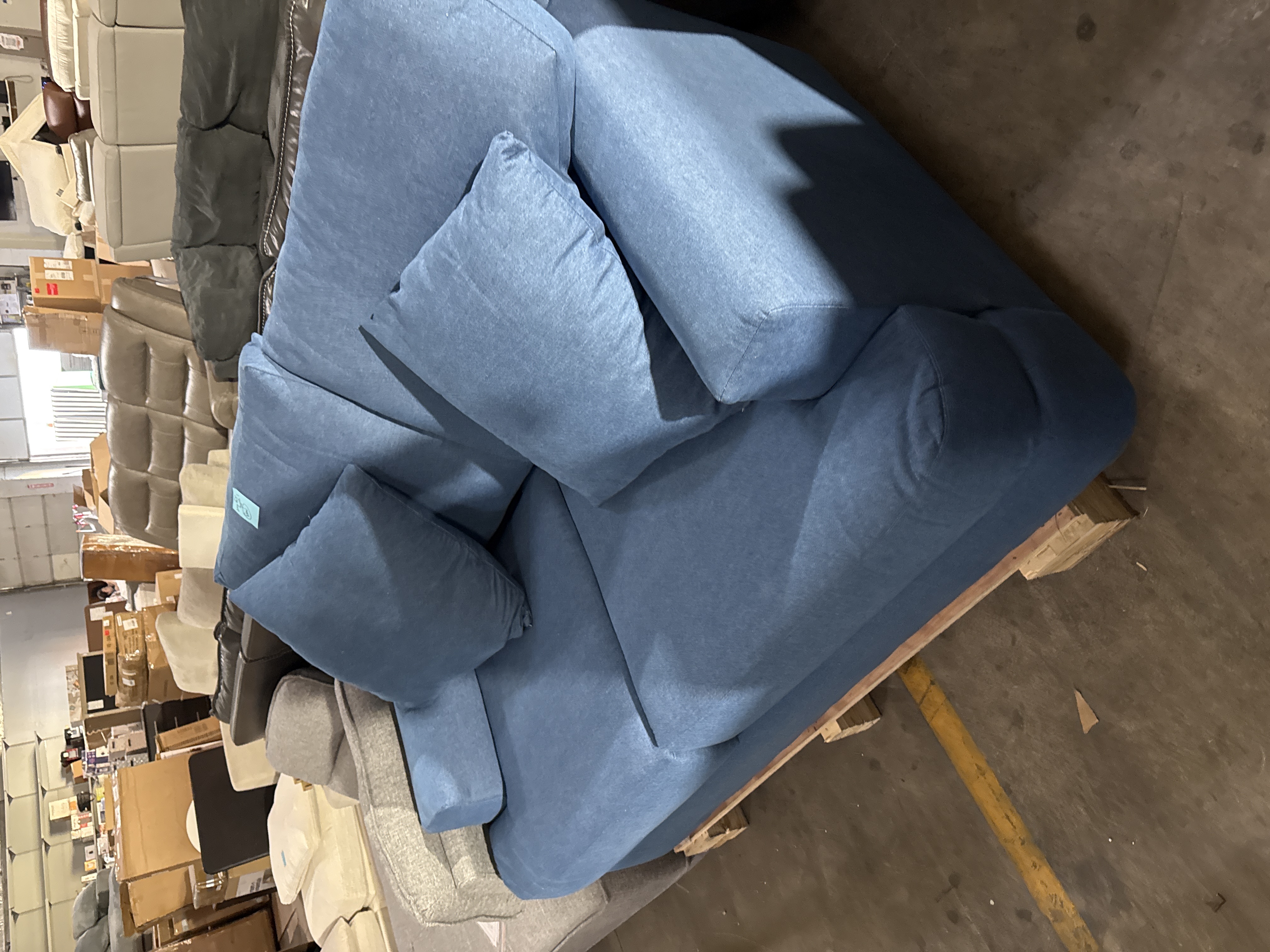 Emilio Upholstered 65'' Loveseat