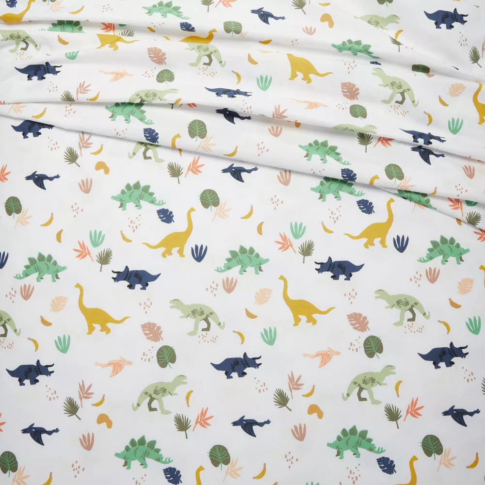 Queen Dinosaur Microfiber Kids' Sheet Set - Pillowfort