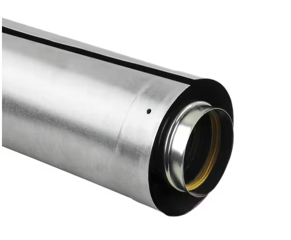 Rheem Adjustable Vent Length 3 x 5 in. Stainless Steel Concentric Vent for Indoor Tankless Gas Water Heaters