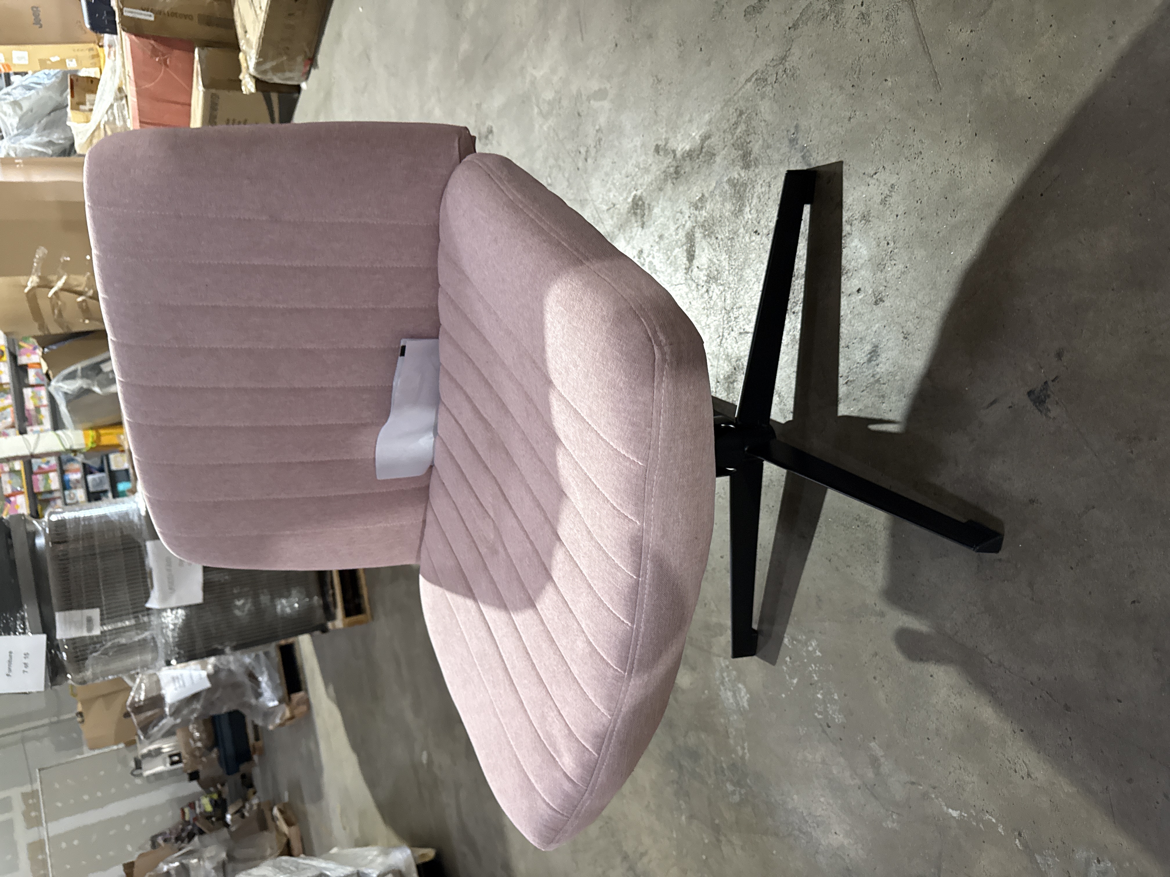 Keyri Criss Cross Office Desk Chair With Wheels