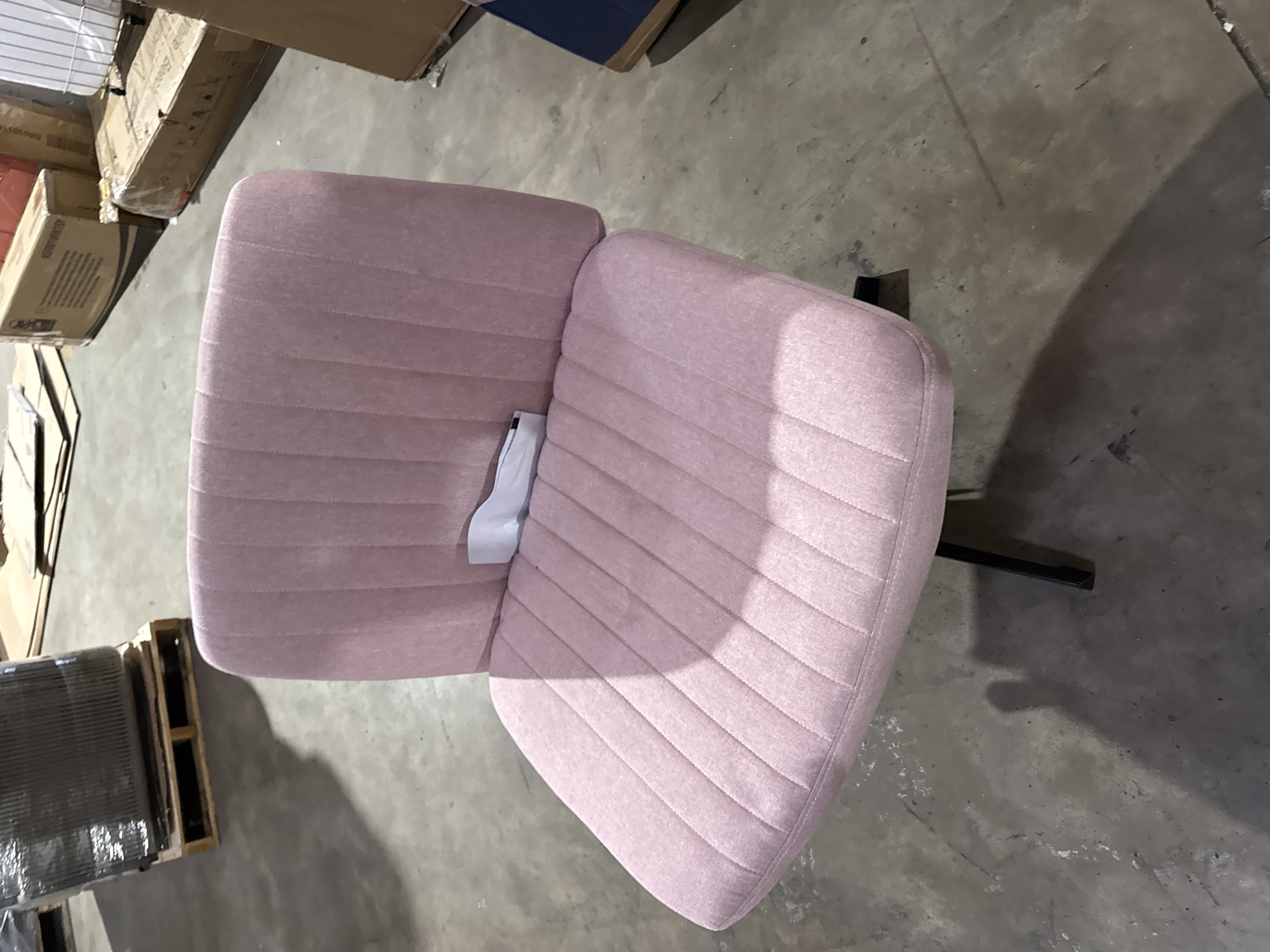 Keyri Criss Cross Office Desk Chair With Wheels