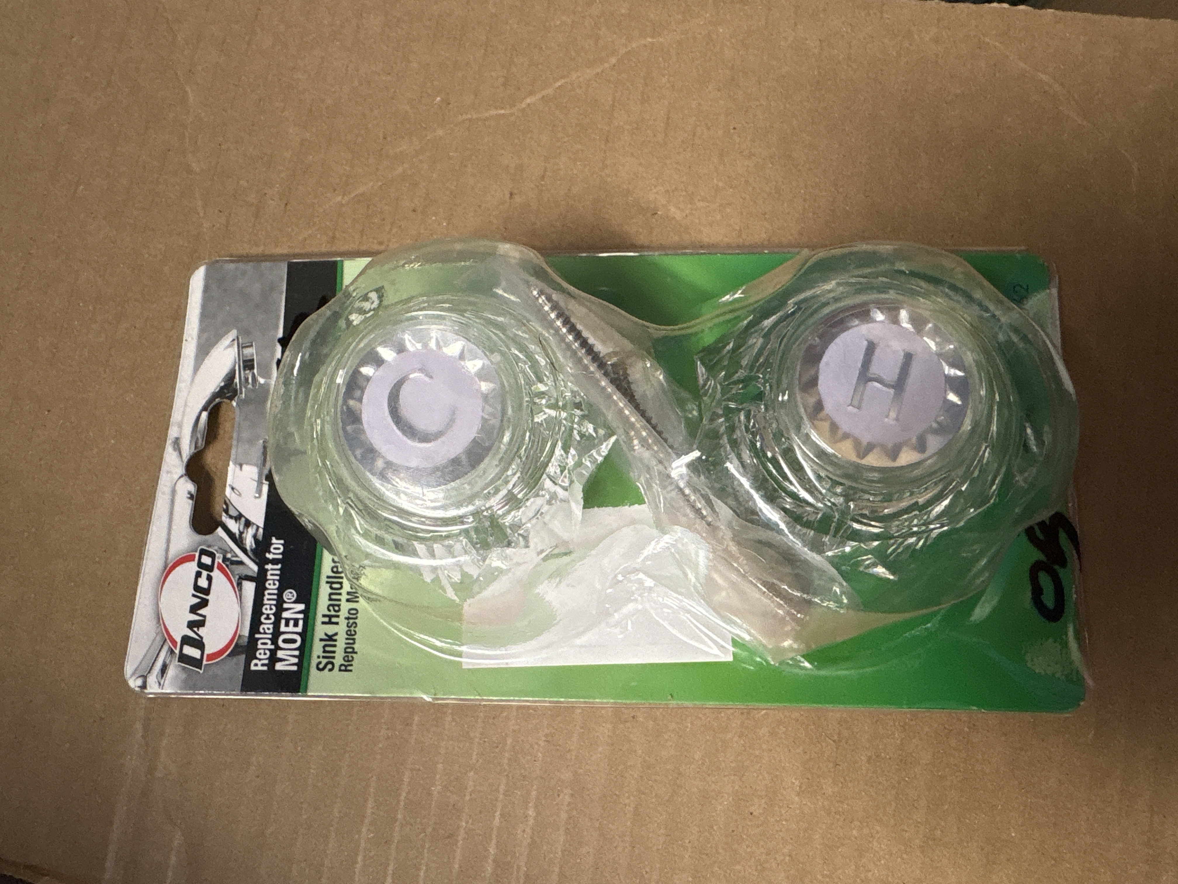 Danco Acrylic Moen Tub/shower Crystal Faucet Handle - Model 88062