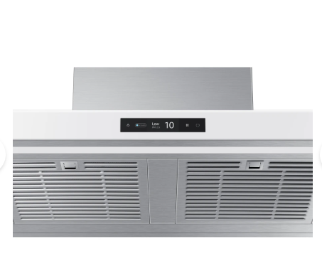 Samsung 30" Bespoke Wall-Mount Range Hood, Gray – NK30CB700WC