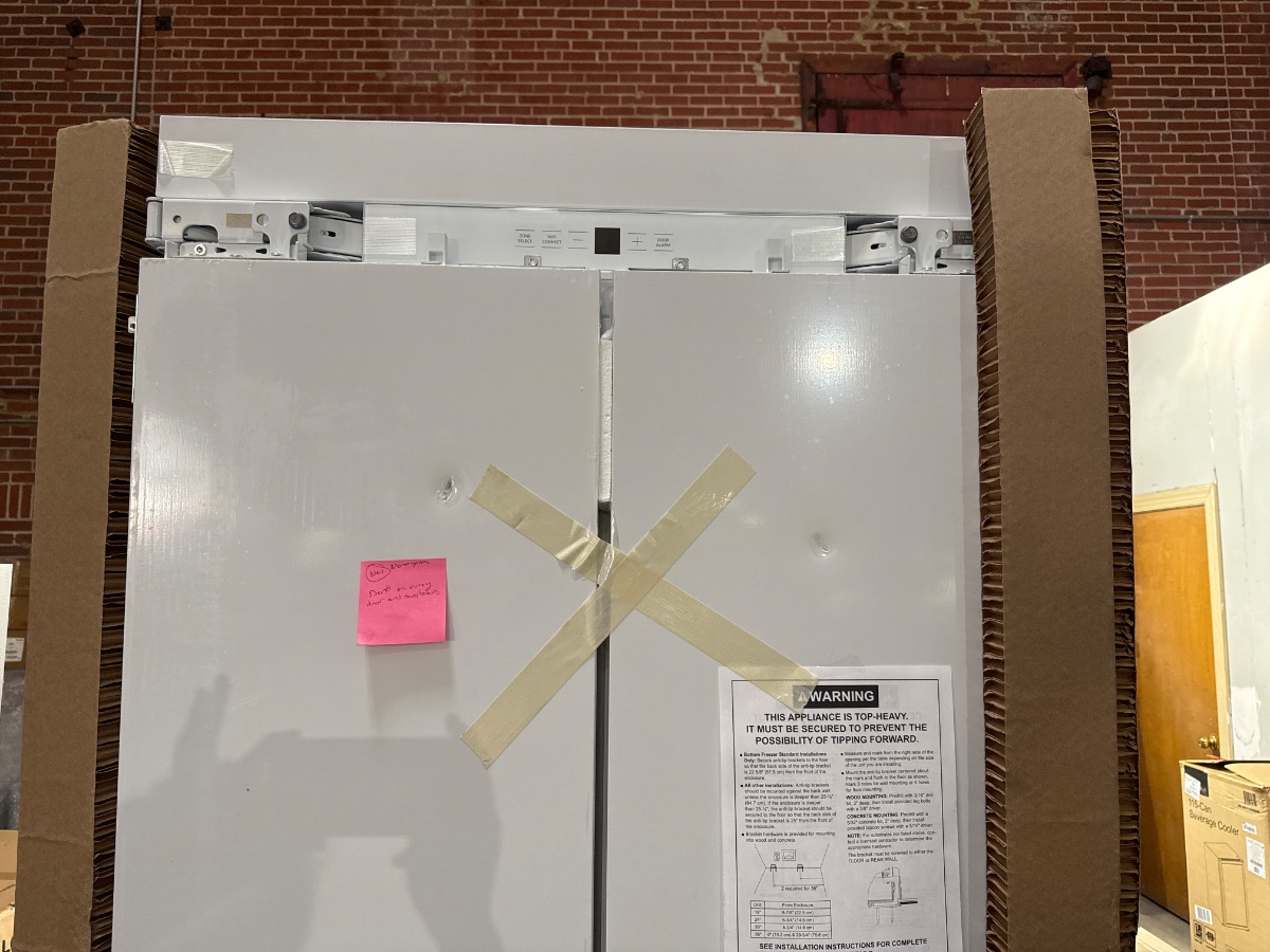 Monogram 36" Fully Integrated French-Door Refrigerator, Custom Panel Ready – ZIP364IPVII