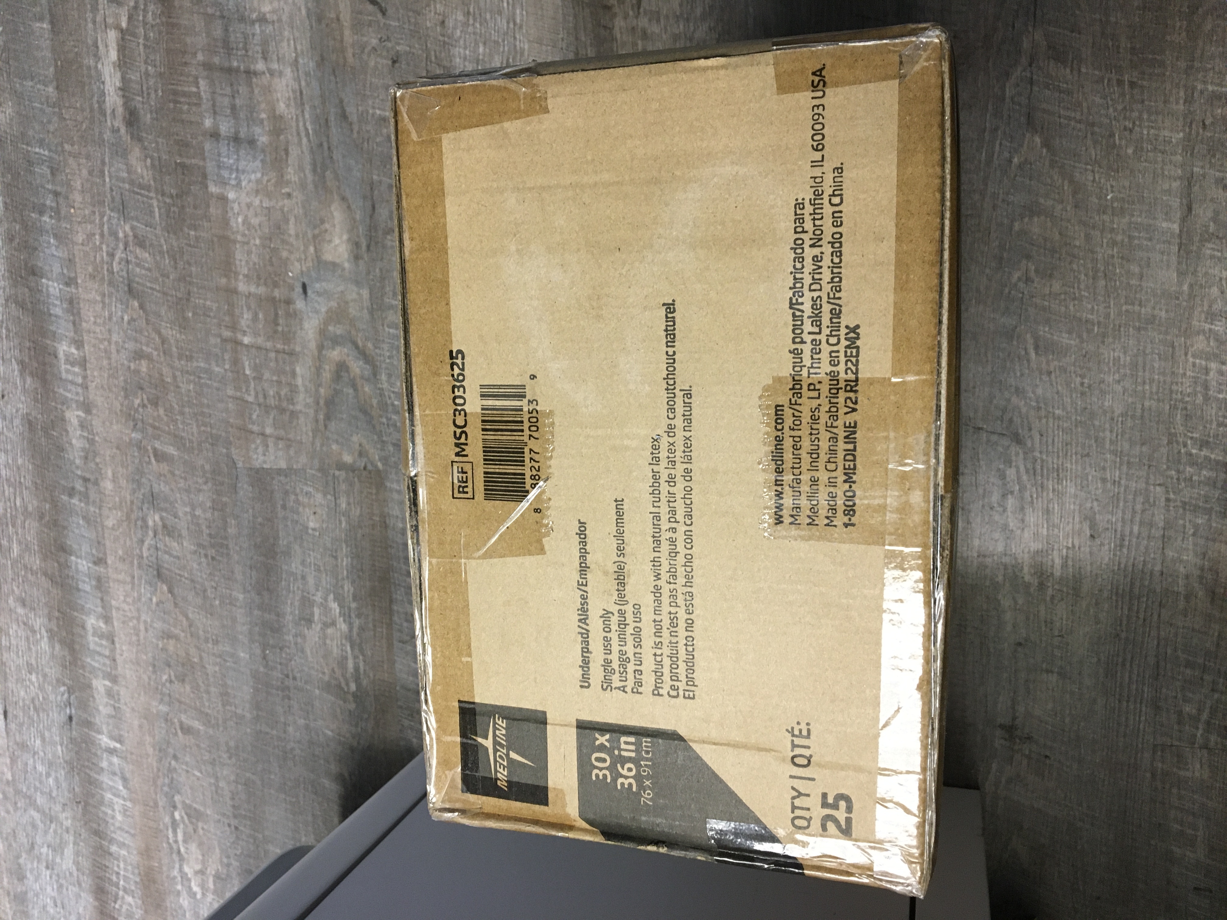 Medline Extrasorbs Drypad Underpads Air Permeable 30 X 36 Inches