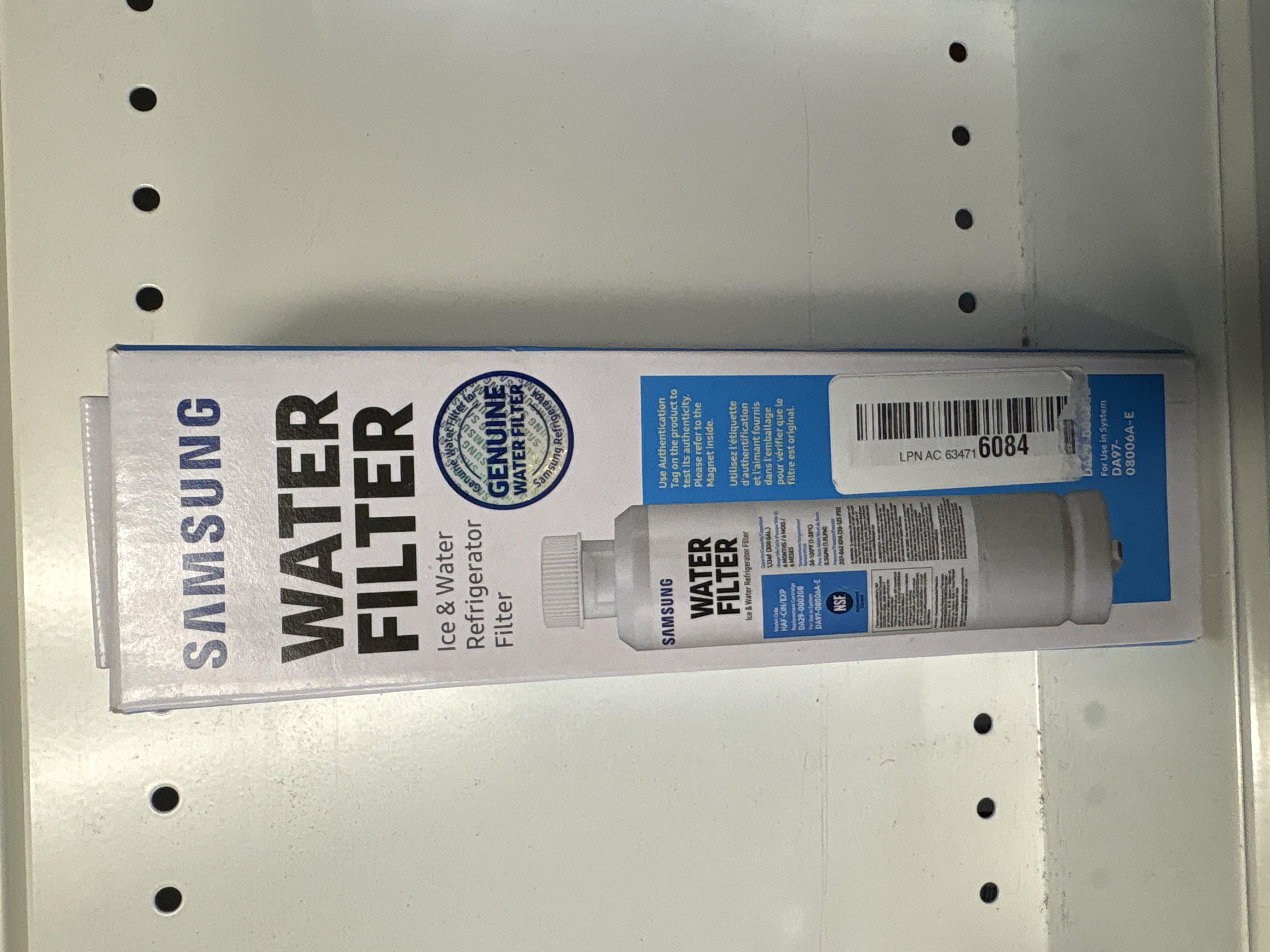 Samsung Genuine DA29-00020B Refrigerator Water Filter