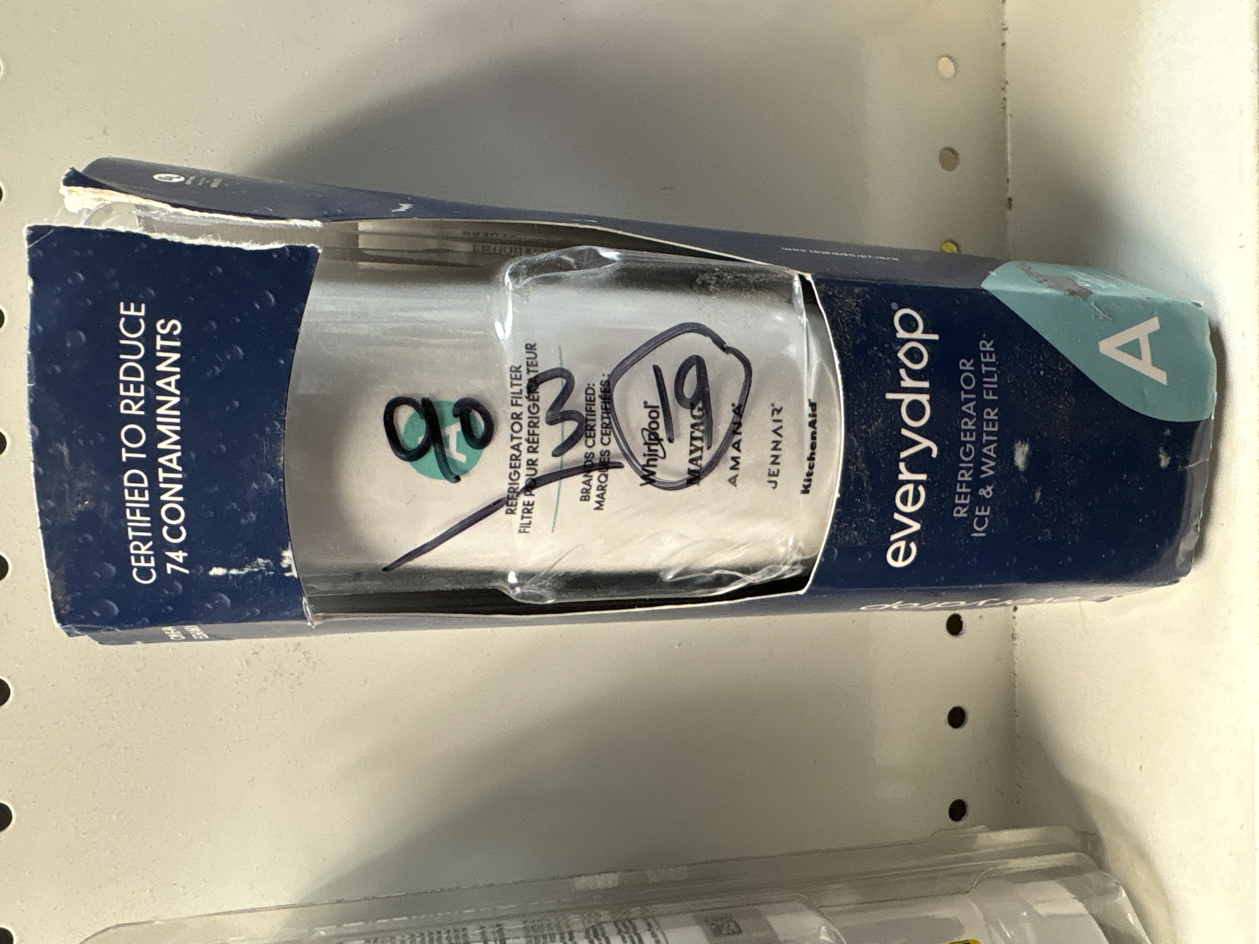 EveryDrop Whirlpool Refrigerator Water Filter A