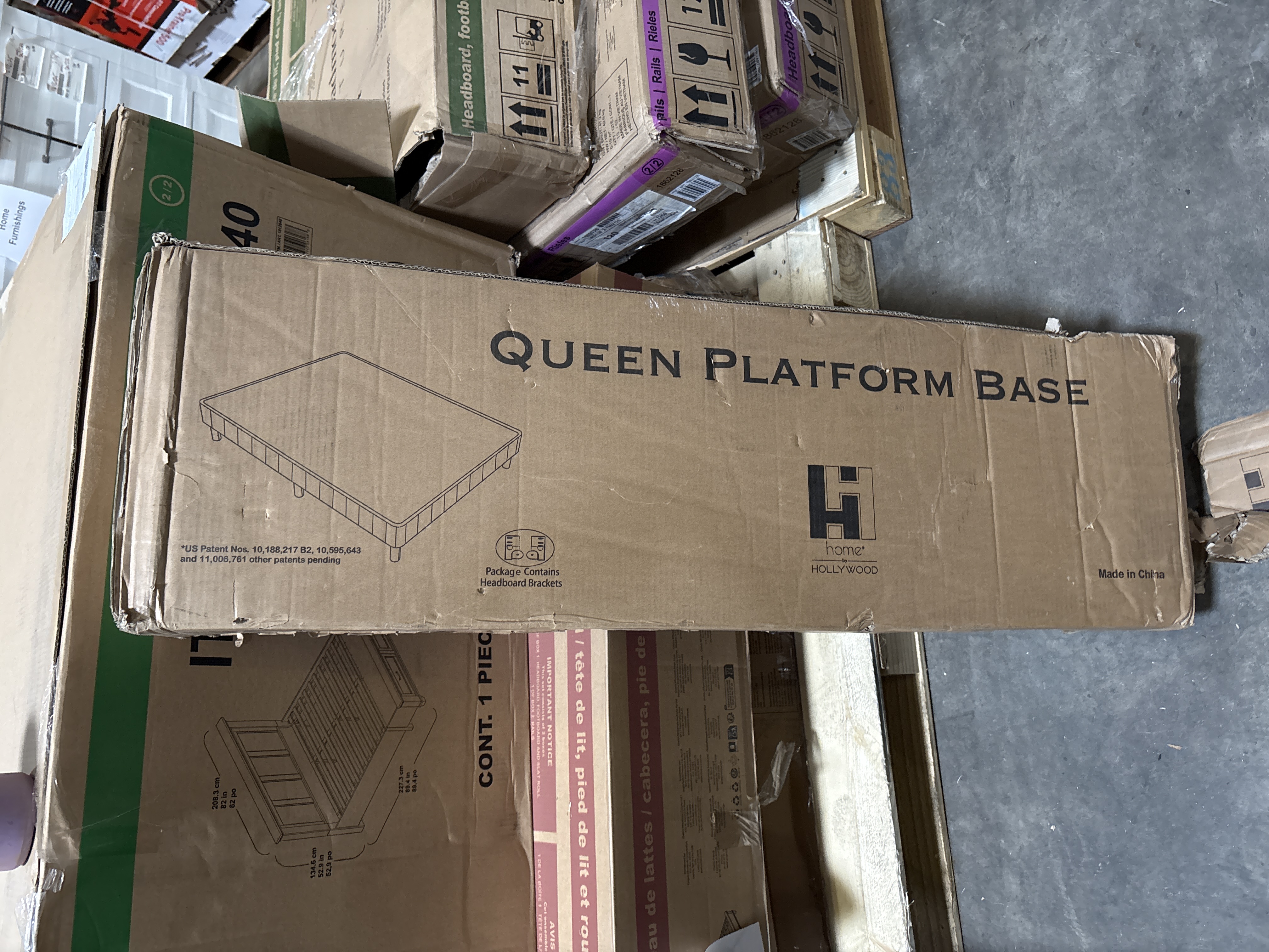 Queen Platform Base