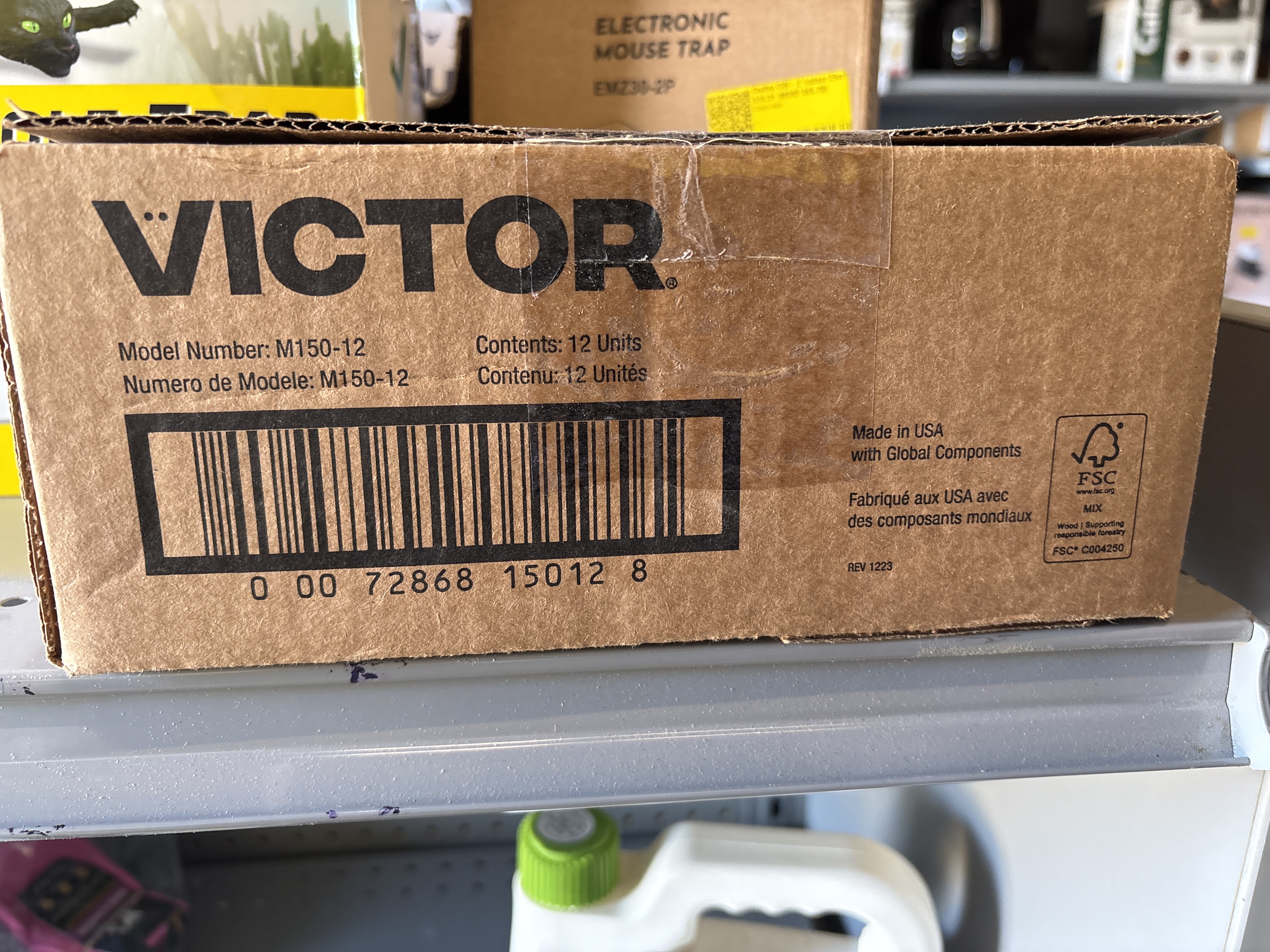 Victor Metal Pedal Mouse Trap