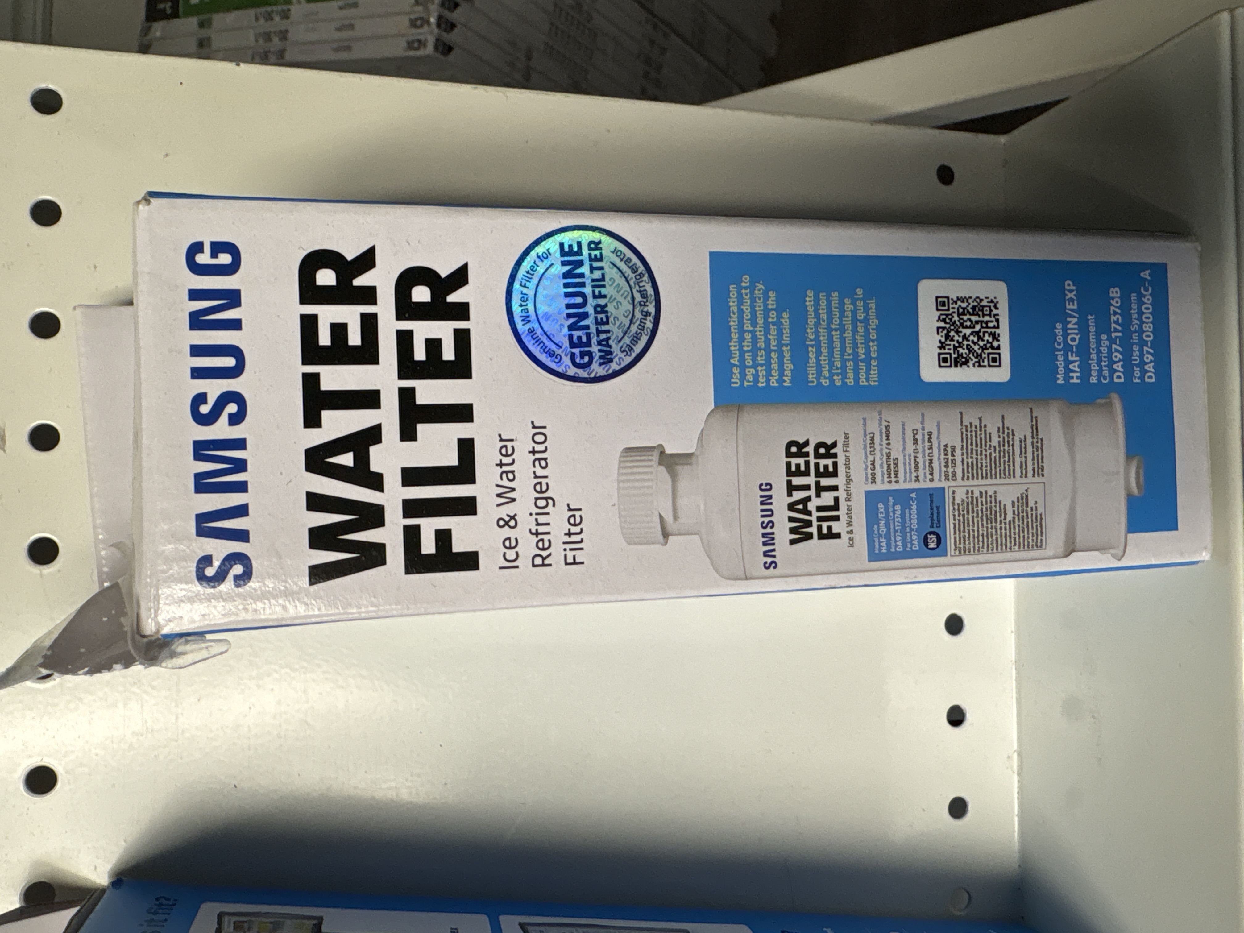 Samsung Refrigerator Water Filter - White HAF-QIN/EXP