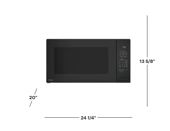 GE Profile 2.2 Cu. Ft. Built-In Sensor Microwave Oven – PCWK22U1WDD
