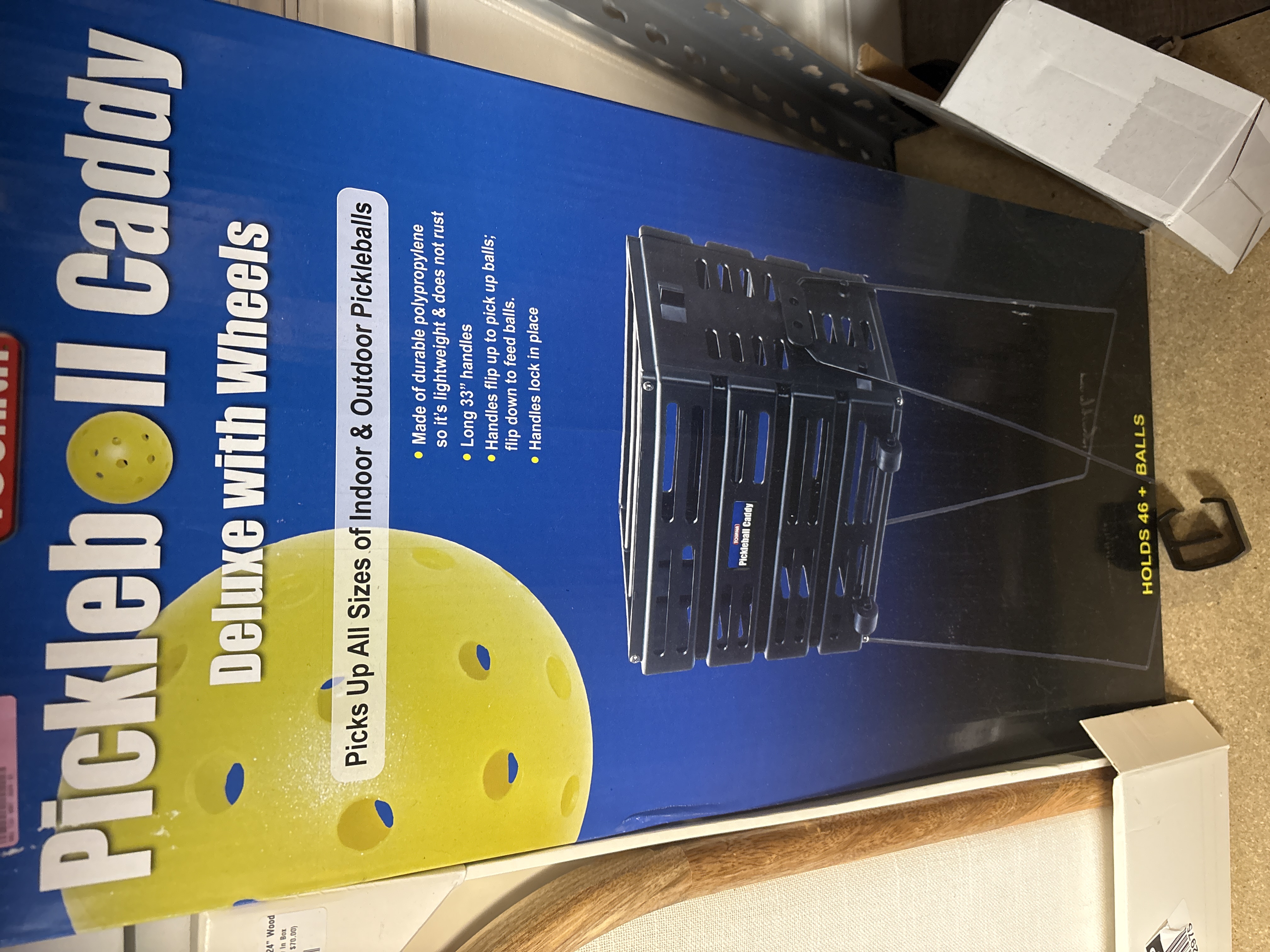 Tourna Pickleball Deluxe Caddy With Wheels