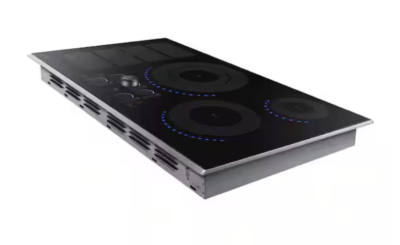 Samsung 36" Smart Induction Cooktop with Flex Zone & Virtual Flame, Stainless Steel – NZ36K7880US