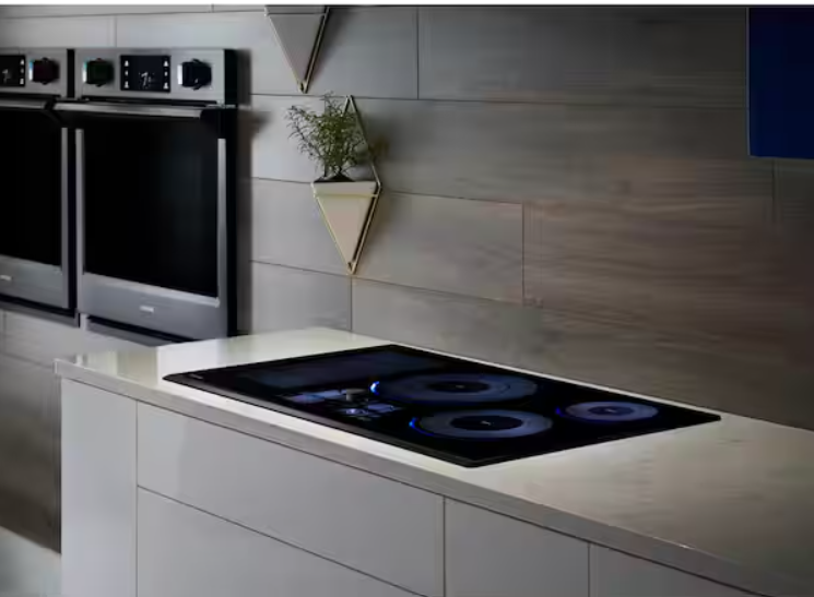Samsung 36" Smart Induction Cooktop with Flex Zone & Virtual Flame, Stainless Steel – NZ36K7880US